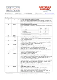 EA W256064-XALG Datasheet Page 7