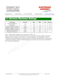 EA W256064-XALG Datasheet Page 9