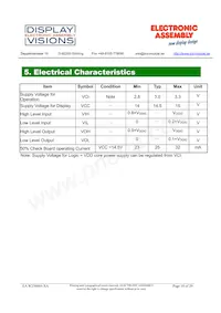 EA W256064-XALG Datasheet Page 10