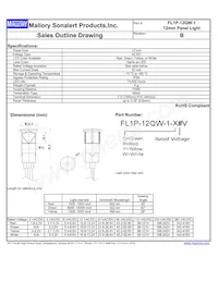 FL1P-12QW-1-Y110V Datenblatt Cover