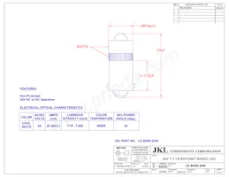 LE-BA9S-24W Datasheet Copertura