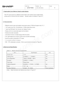 LS013B7DH06-DU Datasheet Pagina 11