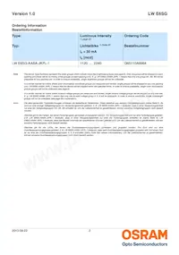 LW E6SG-AAAB-LMK-1-30-R18-Z-XX Datasheet Page 2