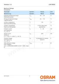 LW E6SG-AAAB-LMK-1-30-R18-Z-XX Datasheet Page 3