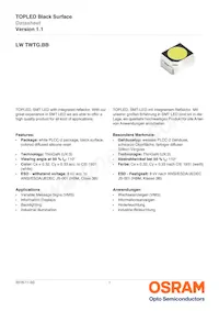 LW TWTG.BB-BXBY-2C-1 Datasheet Copertura