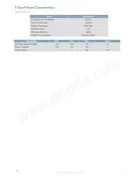 MOP-TFT800480-70G-BLM-TPC Datasheet Pagina 5