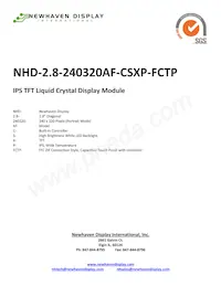 NHD-2.8-240320AF-CSXP-FCTP Datasheet Cover