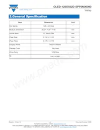 O128O032DSPP3N0000 Datasheet Page 5