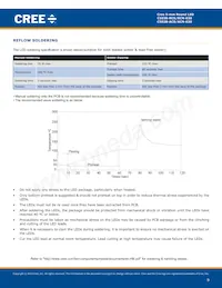 C503B-RCN-CYAZAAA1-030 Datasheet Pagina 9