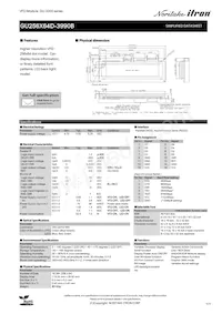 GU256X64D-3990B Datasheet Cover