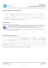 IN-P36ATFY Datasheet Page 2