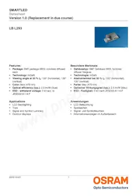 LB L293-L2N1-25-1 Datasheet Copertura