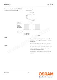 LO A676-Q2T1-24-Z數據表 頁面 11