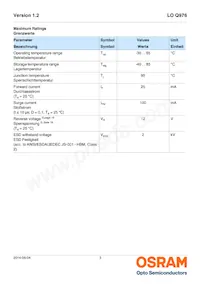 LO Q976-PS-25-0-20-R18 Datasheet Page 3