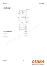 LO Q976-PS-25-0-20-R18 Datasheet Pagina 10