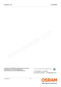 LO Q976-PS-25-0-20-R18 Datasheet Pagina 20