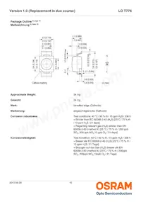 LO T776-R1S2-24-Z Datasheet Pagina 10