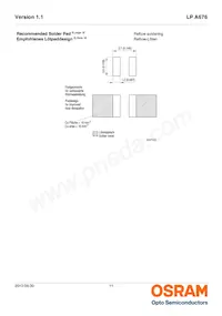 LP A676-L1M2-25 Datasheet Pagina 11