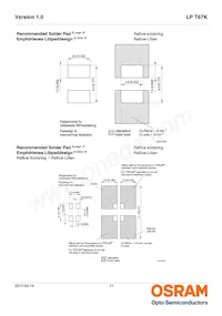 LP T67K-E1G2-25-Z Datasheet Pagina 11