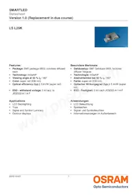 LS L29K-G1H2-1-Z Datasheet Copertura