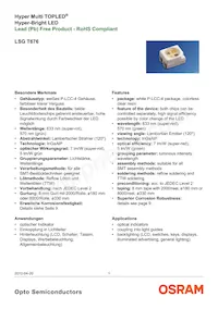 LSG T676-P7R-1-0+N7P9-24-0-20-R18-ZB Datasheet Copertura