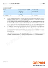 LT A67C-T2V1-35-Z Datasheet Pagina 2