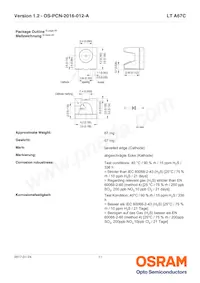 LT A67C-T2V1-35-Z數據表 頁面 11