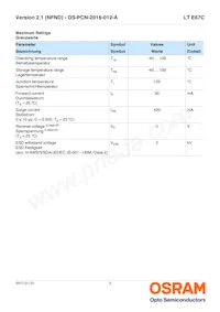 LT E67C-T1U2-35-Z Datasheet Page 3