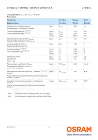 LT E67C-T1U2-35-Z Datasheet Page 4