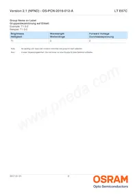 LT E67C-T1U2-35-Z Datasheet Page 6