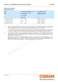 LT L29S-N2Q1-25-Z數據表 頁面 2