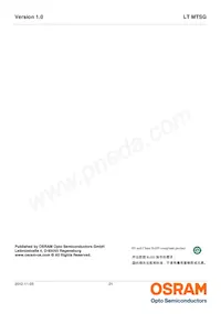 LT MTSG-V2CA-35-1 Datasheet Pagina 21