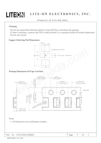 LTST-S320JSKT Datasheet Pagina 5