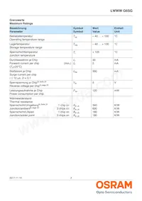 LWWWG6SG-CBDB-5K8L-0-30-R33-Z Datasheet Pagina 3