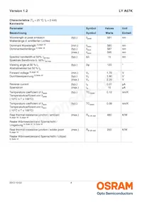 LY A67K-J2M1-26-Z Datasheet Pagina 4