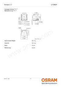 LY B6SP-BBDB-36-1-140-R33-Z Datasheet Pagina 11