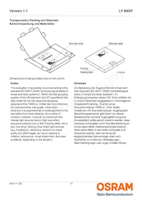 LY B6SP-BBDB-36-1-140-R33-Z Datasheet Pagina 17