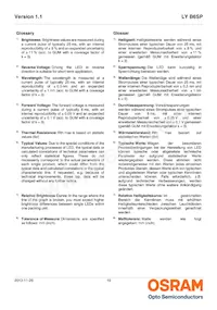 LY B6SP-BBDB-36-1-140-R33-Z Datasheet Pagina 19