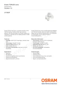 LY E63F-EAFA-46-1-Z Datasheet Copertura