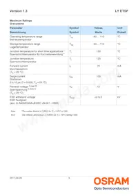 LY ETSF-AABA-35-1-50-R18-Z數據表 頁面 3