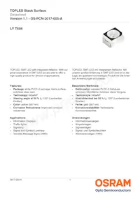 LY T686-S1T1-45 Datasheet Copertura