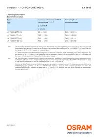 LY T686-S1T1-45 Datasheet Pagina 2