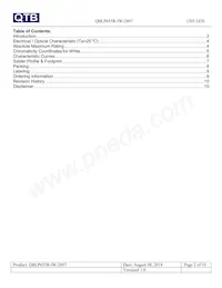 QBLP655R-IW-2897 Datasheet Pagina 2