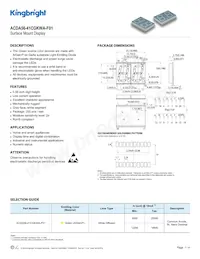 ACDA56-41CGKWA-F01 Datasheet Copertura