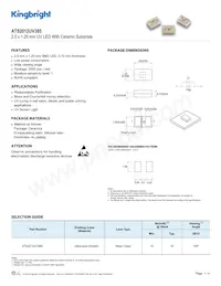 ATS2012UV385 Datasheet Cover