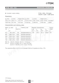 B64290L0084X038 Datasheet Page 2