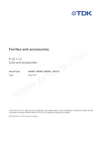 B65661N0400A048 Datasheet Cover