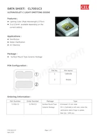 CL7001C3 Datenblatt Cover