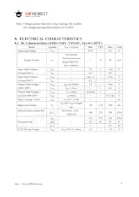 DFR0556 Datasheet Page 4