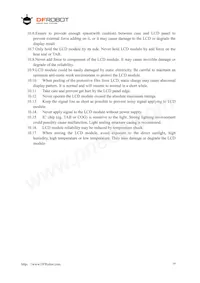 DFR0556 Datasheet Pagina 10